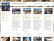 Tablet Screenshot of califnews.com